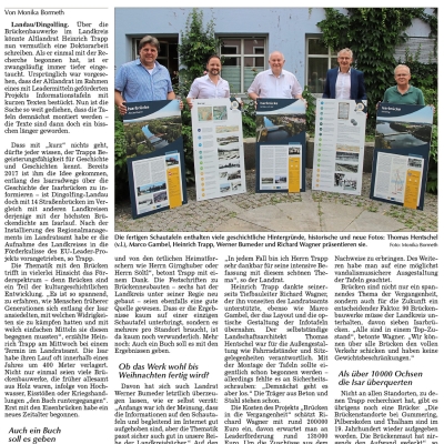 Brücken in die Vergangenheit - Landauer Zeitung vom 30.06.2022